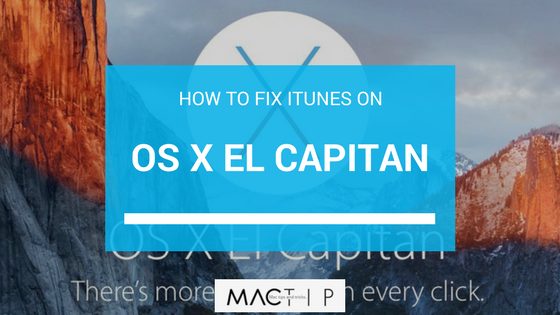 Itune Upgrade For El Capitan